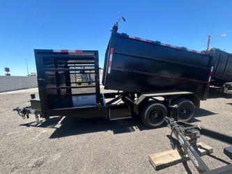2027 18ft landscape trailer with dump