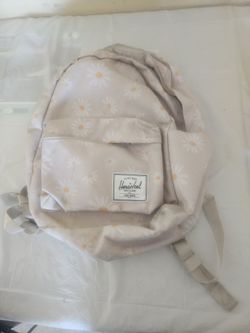 Used Being Backpack with Printed Whited Daisy For $30.00