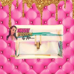 Holographic Clutch Bag