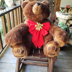 Hugh Stuffed Bear Just In Time For Christmas 
