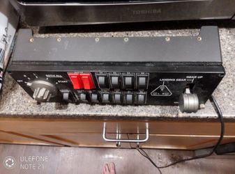 Logitech Pro Flight Switch Panel Moderately Used Fully Functional