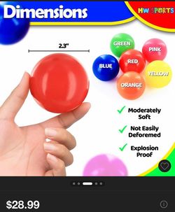Plastic ball pit balls