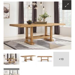 Counter Height Dining Extension Table