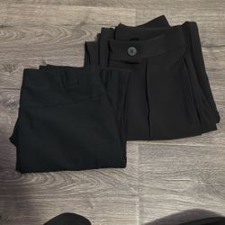 Black Work Pants