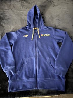 New Balance Royal Blue Full Zip Hoodie Rome Marathon