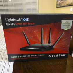 NETGEAR Nighthawk X4S AC2600 Model R7800 Dual-Band WIFI Router Tested Working