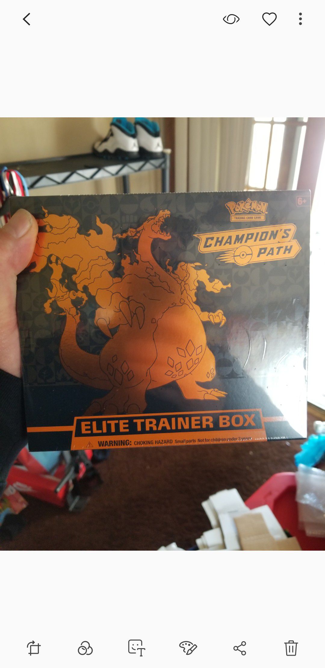 Poke'mon factory sealed elite trainer box.