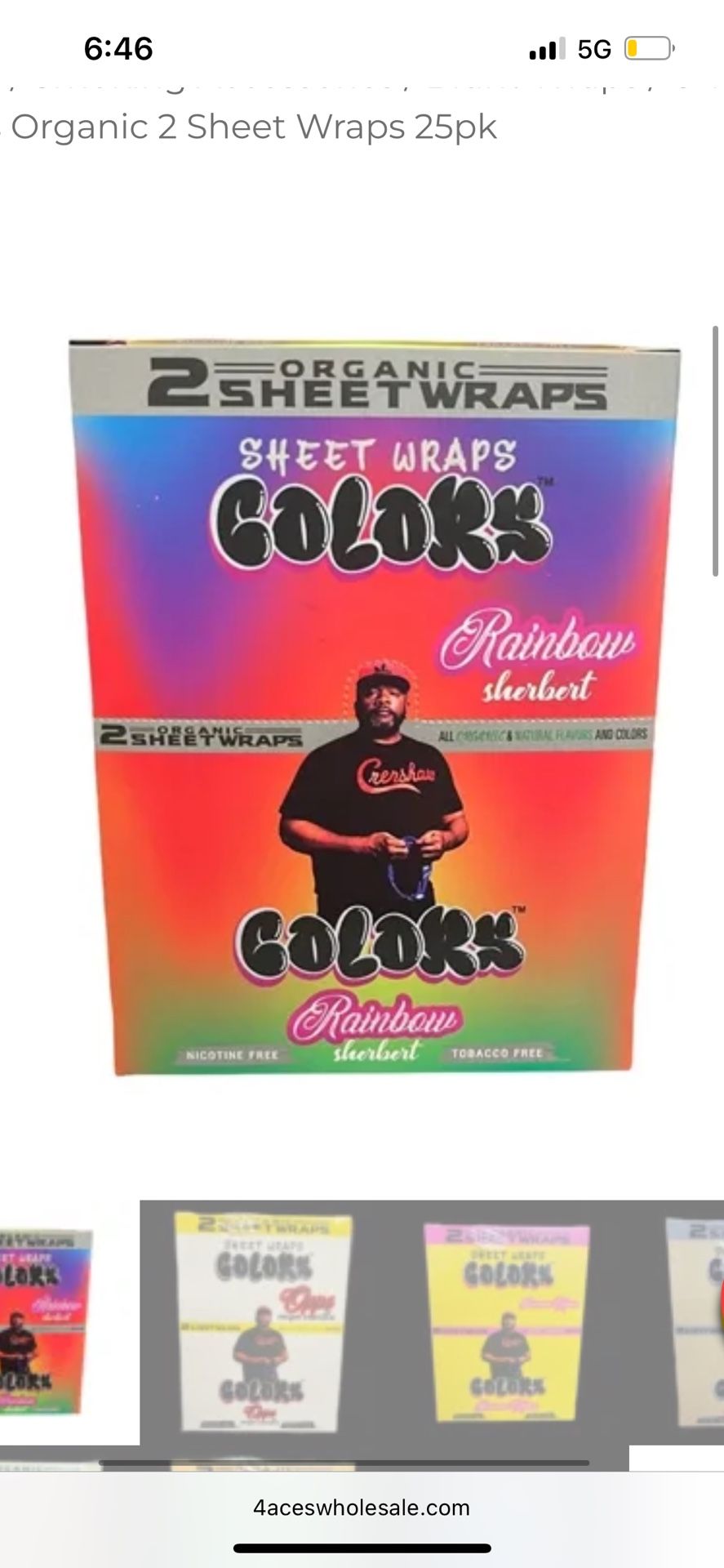 Organic Clear Wraps
