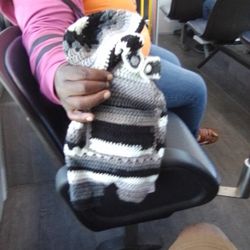 ONE OF A KIND KNITTED CLOTHES OVERALL KNITTING PATTERNS FOR NEW BORN ONE TO TWO MONTHS ONE OF A KIND LIKE NO OTHER ALSO HAVE MORE TO COME 