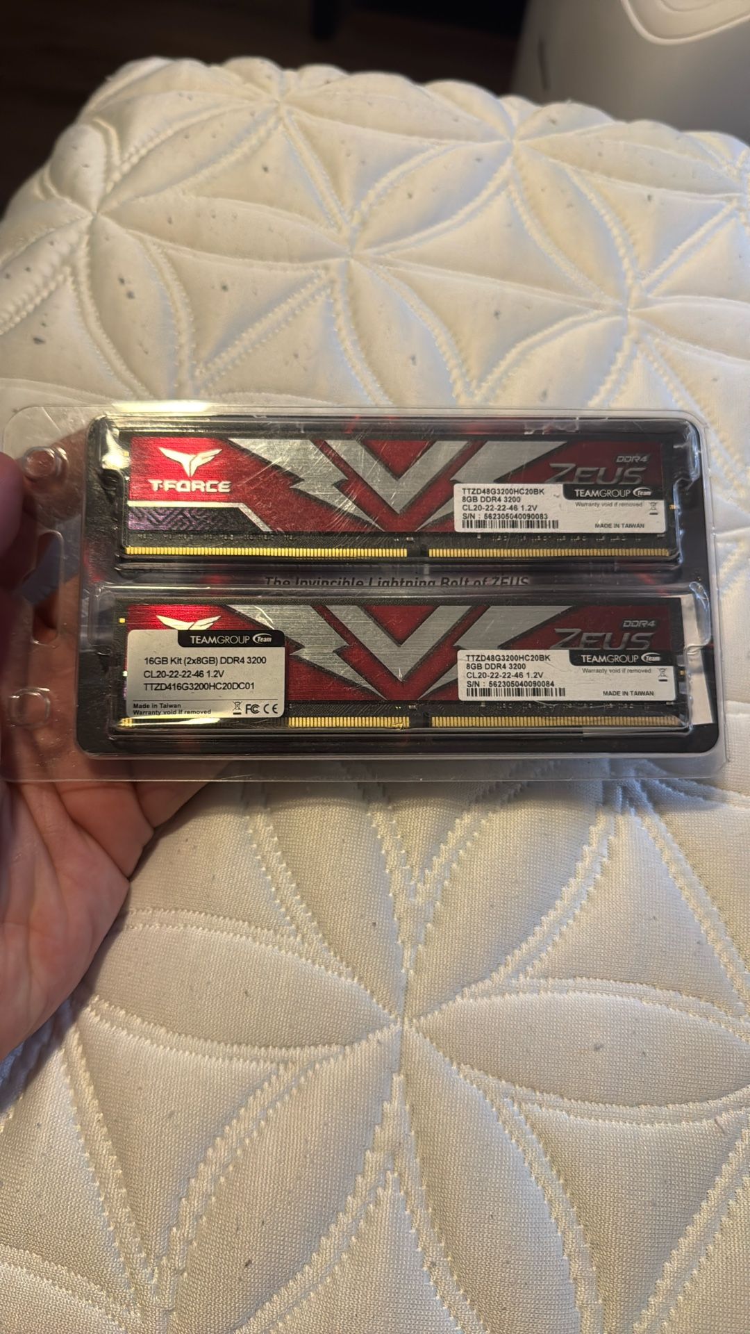 16GB RAM Kit DDR4 TeamGroup
