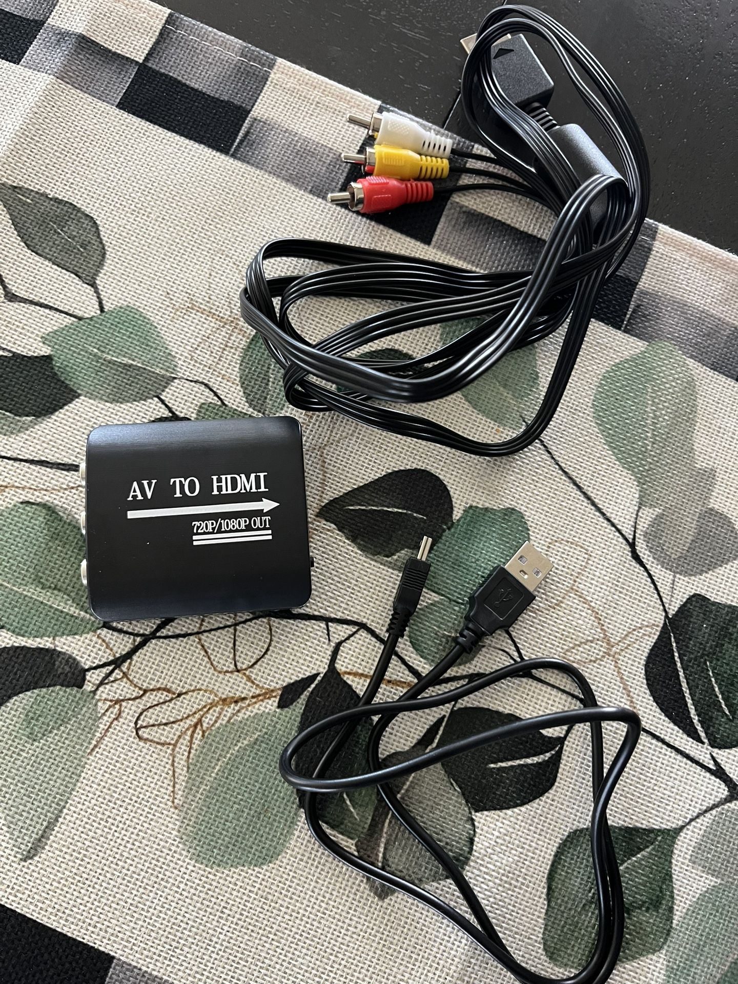 AV to HDMI Adapter For PS2