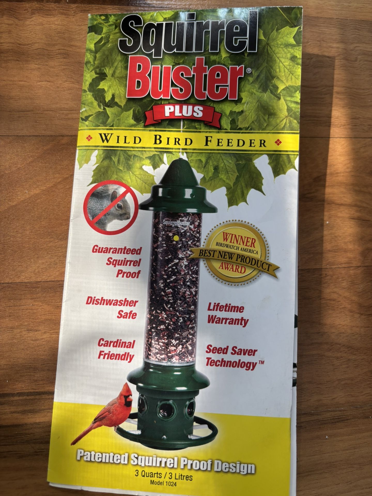 Squirrel Buster Plus Bird Feeder