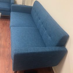 Brand New Mid Century Modern Decor Sofa