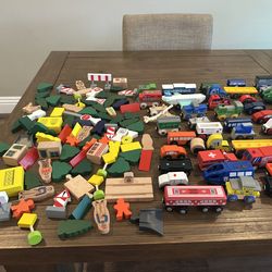 Wooden Trains & Tracks