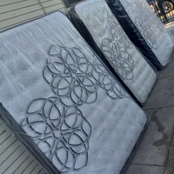 🟣brand New Mattress 🟣Same Day Delivery 🟣Pillow Top 12"thick 🟣twin $145 Full$180 Queen $199
