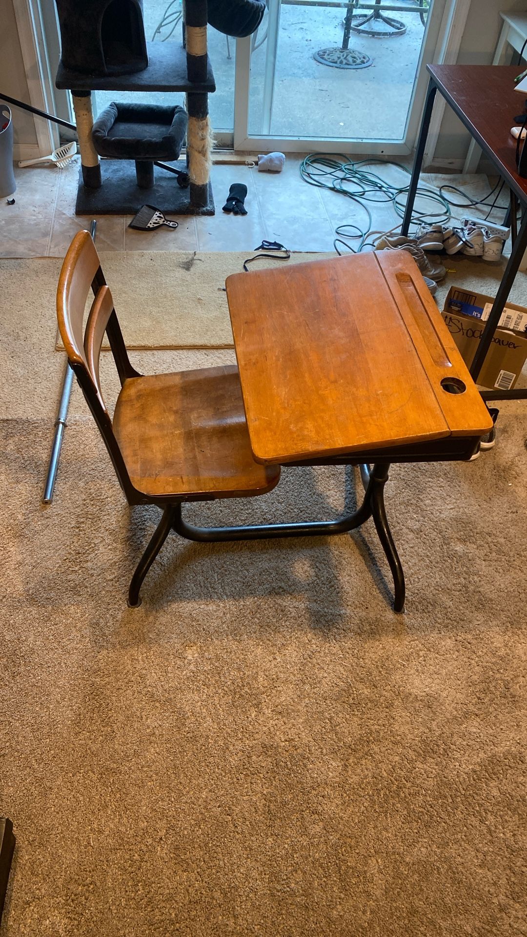 Vintage School Desk
