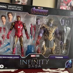 Avengers Infinity Saga 2-pack Iron Man Mk85 and Thanos