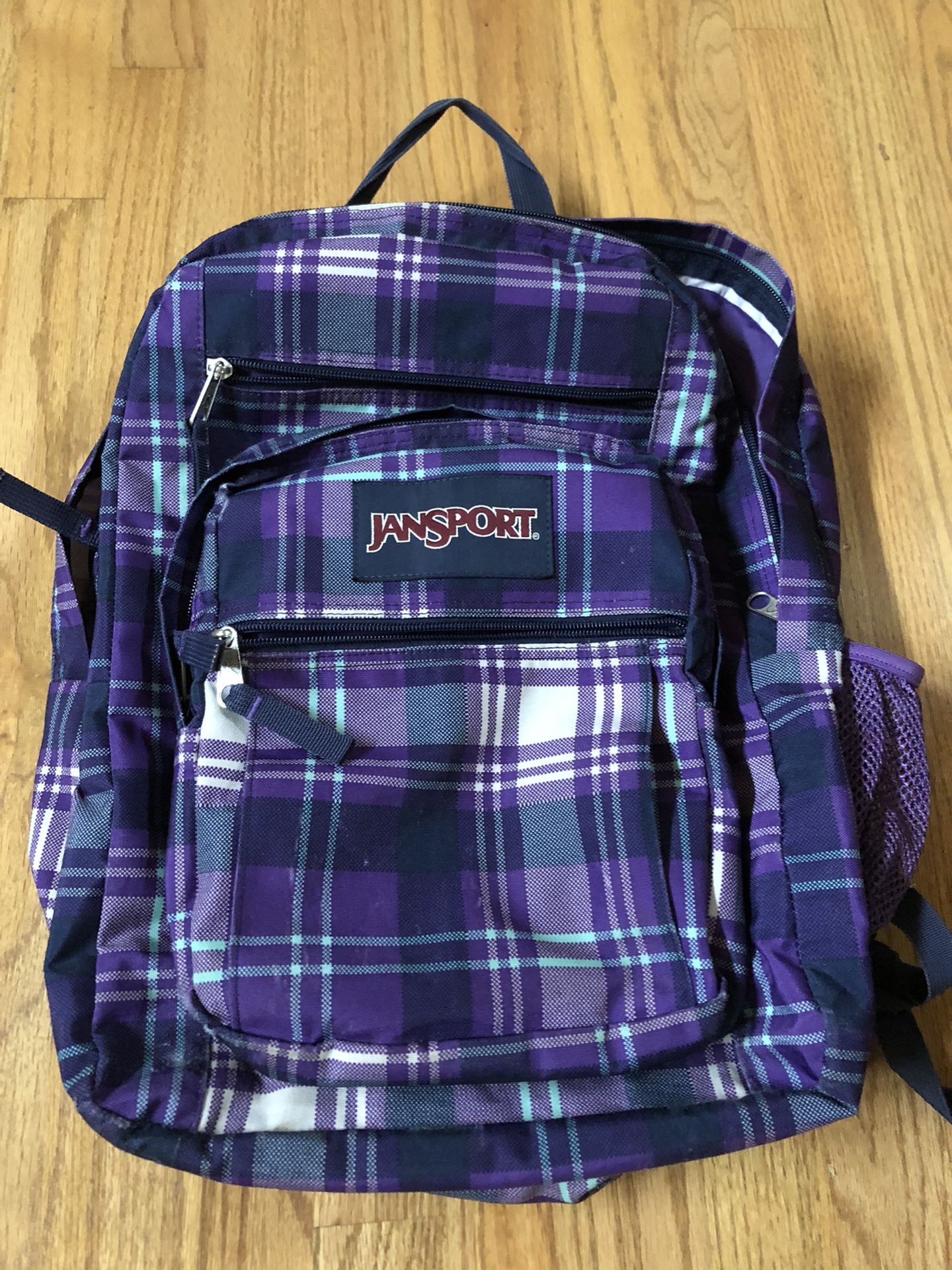 JanSport Large Purple Backpack