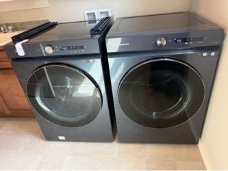 Samsung Bespoke AI Front Load Washer and Electric Dryer - STACKABLE