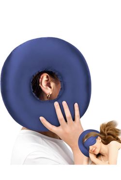 Ear Piercing Pillow with an Ear Hole