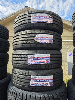 235 60 18 American Tires Con 50,000 millas de Garantía