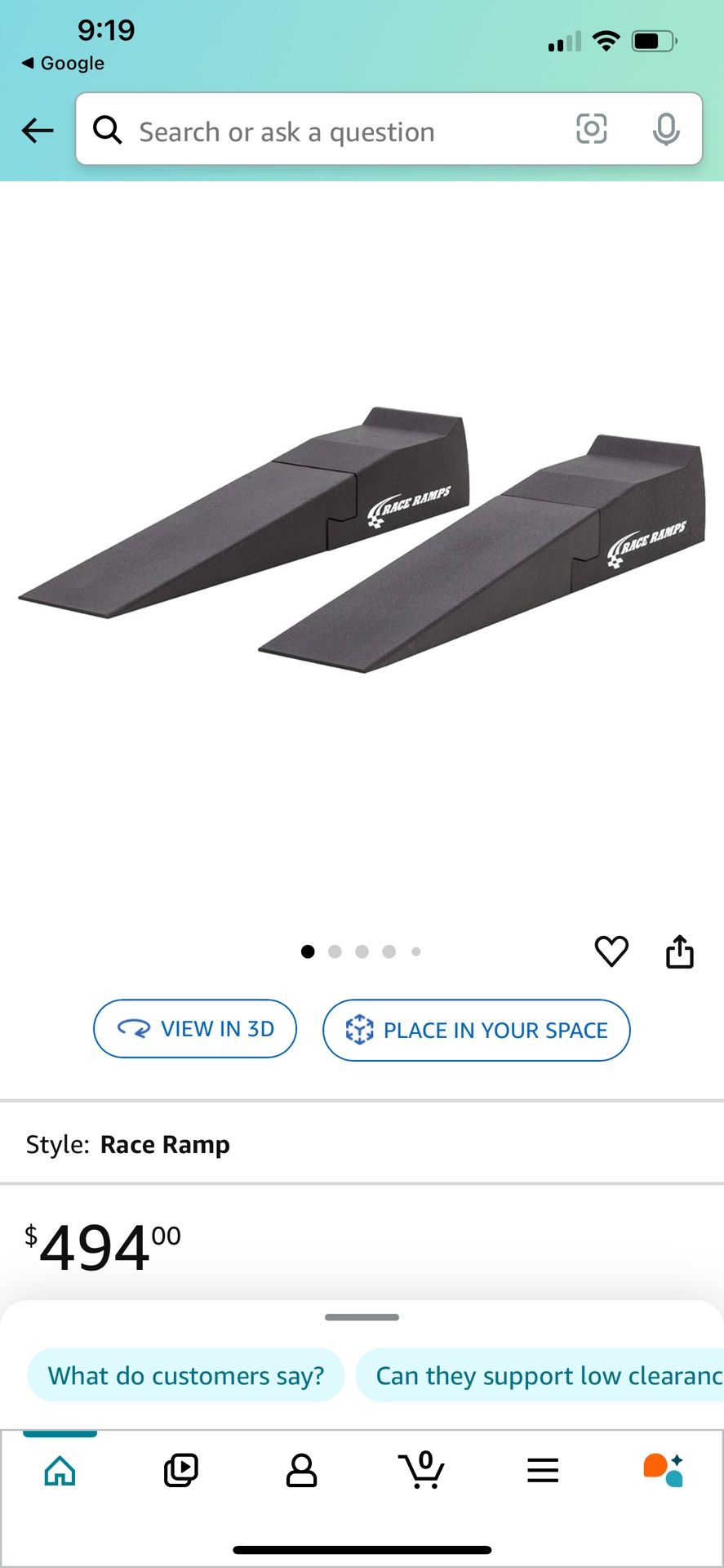 Race Car Ramps