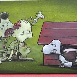 Justin Hillgrove Canvas On Wooden Frame