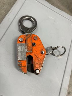 RENFROE Plate Clamp: Plate Clamp, 1,000 lb Working Load Limit, Vertical & Horizontal, Load Ring
