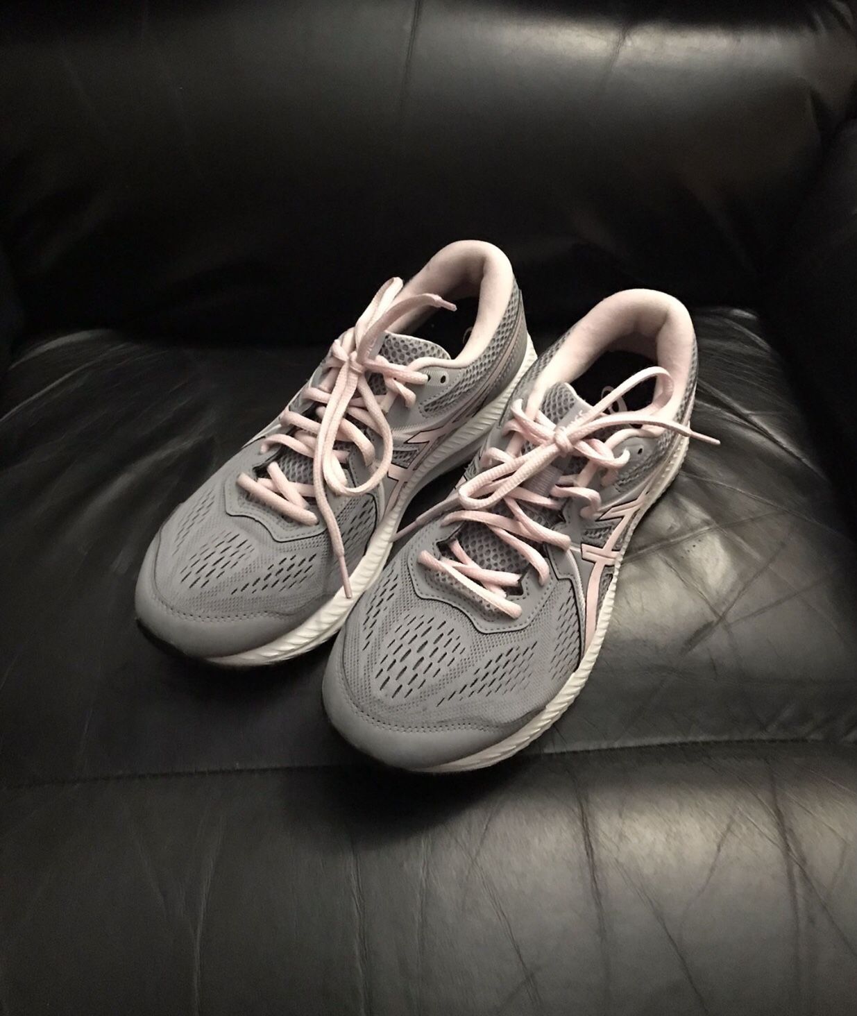 ASICS Gel Contend 7 Womens Size 10 Sheet Rock Pink Salt Running Shoes