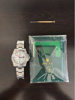 Plain Swiss watch