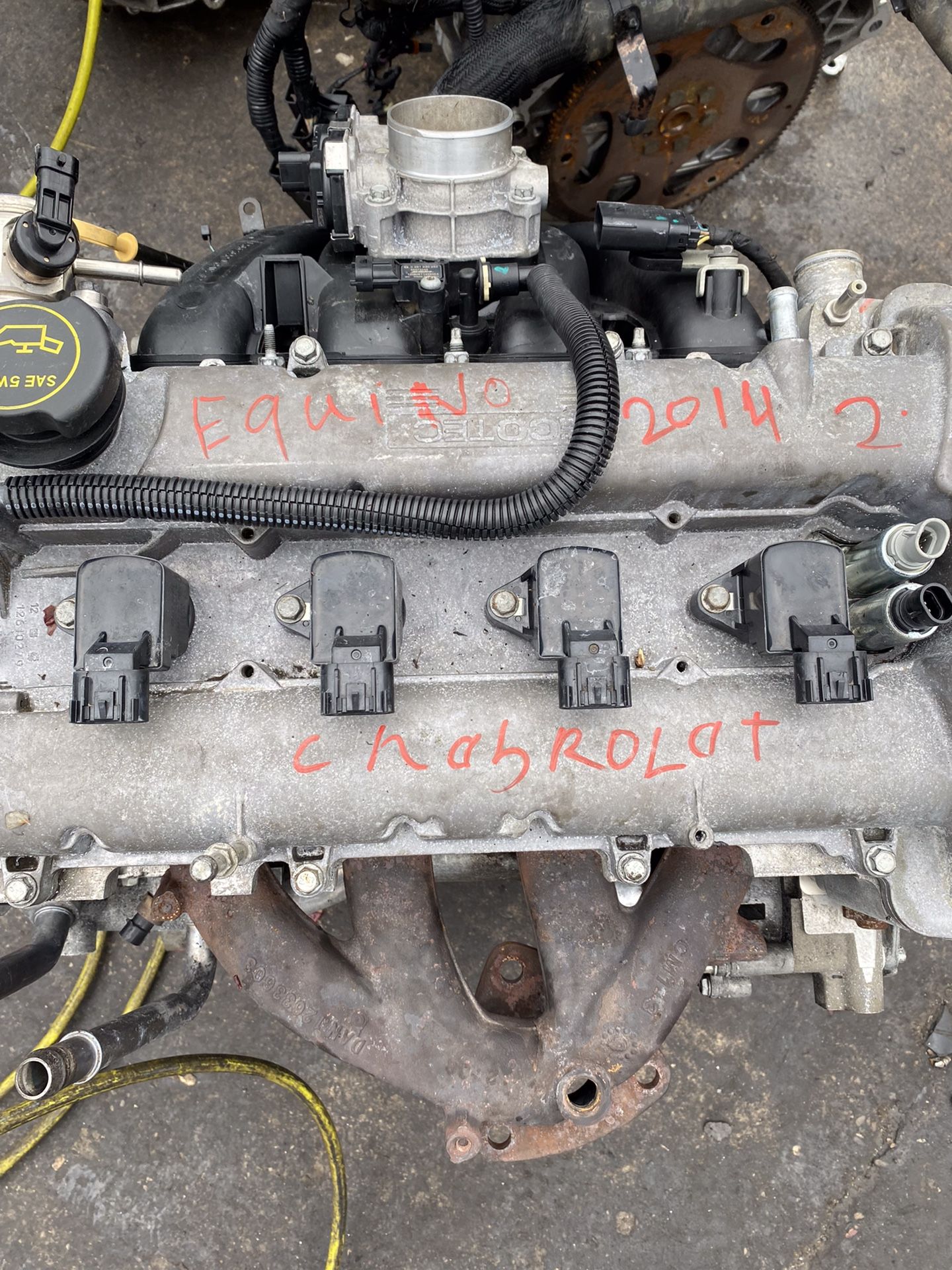 Engine Chevy Equinox 2014 $1800 Plus $200 Core
