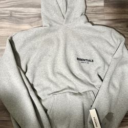 Gray Essentials Hoodie 