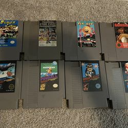 8 Nintendo NES Games 