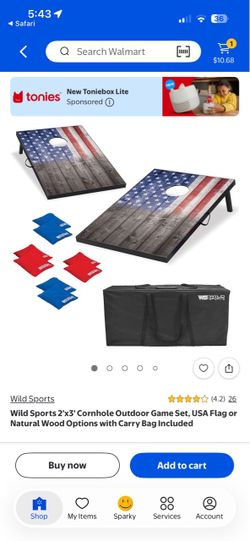 Cornhole set NEW