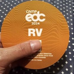 EDC 2024 RV Pass