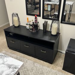 Black Tv Stand 