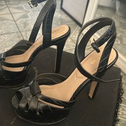 Black heels from Aldo. Size 8