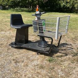Battery Operated Grocery Cart