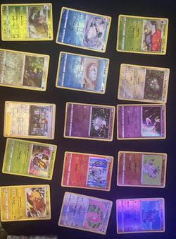 Pokémon Cards All 15 Holo Cads