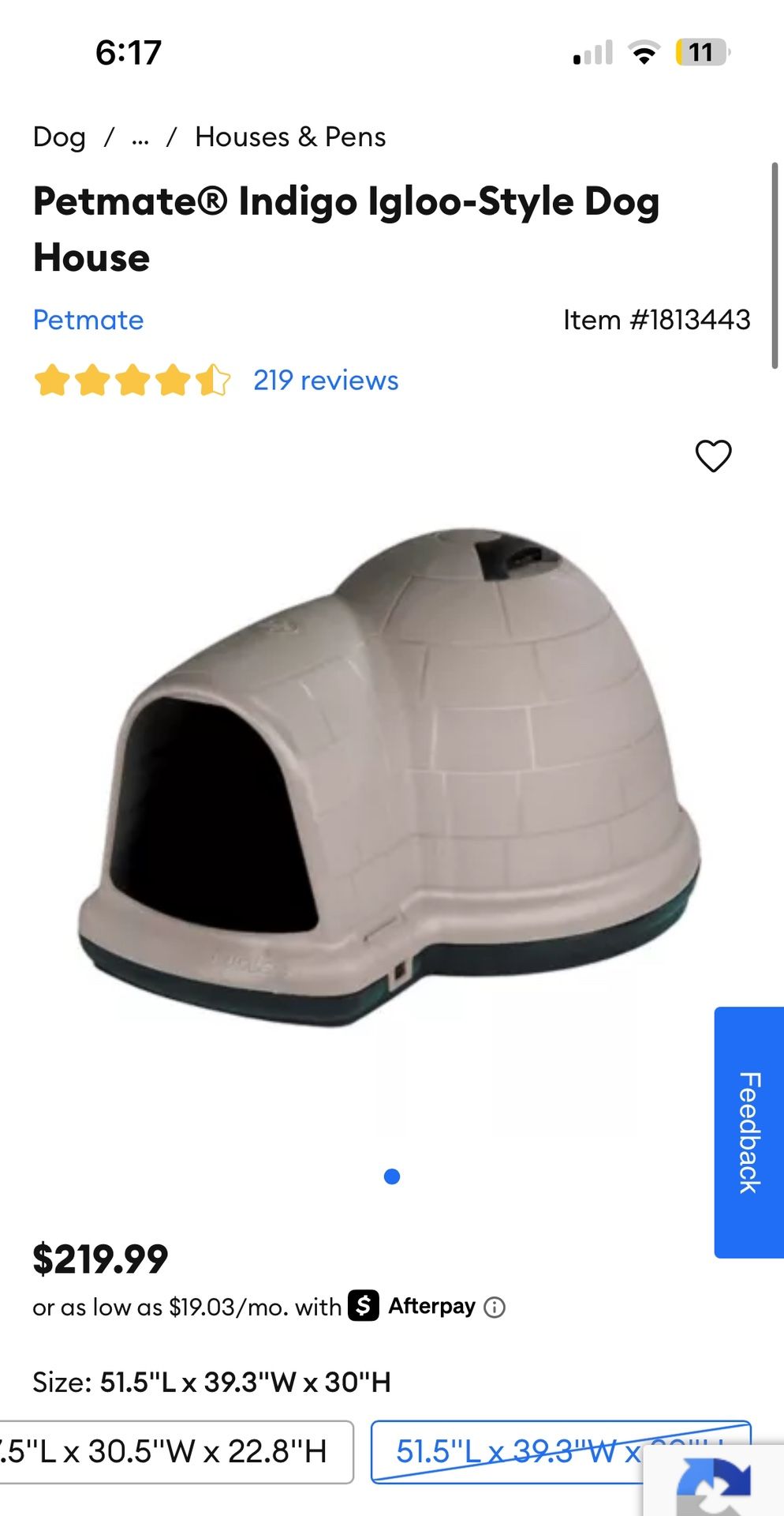 Petmate Dog House