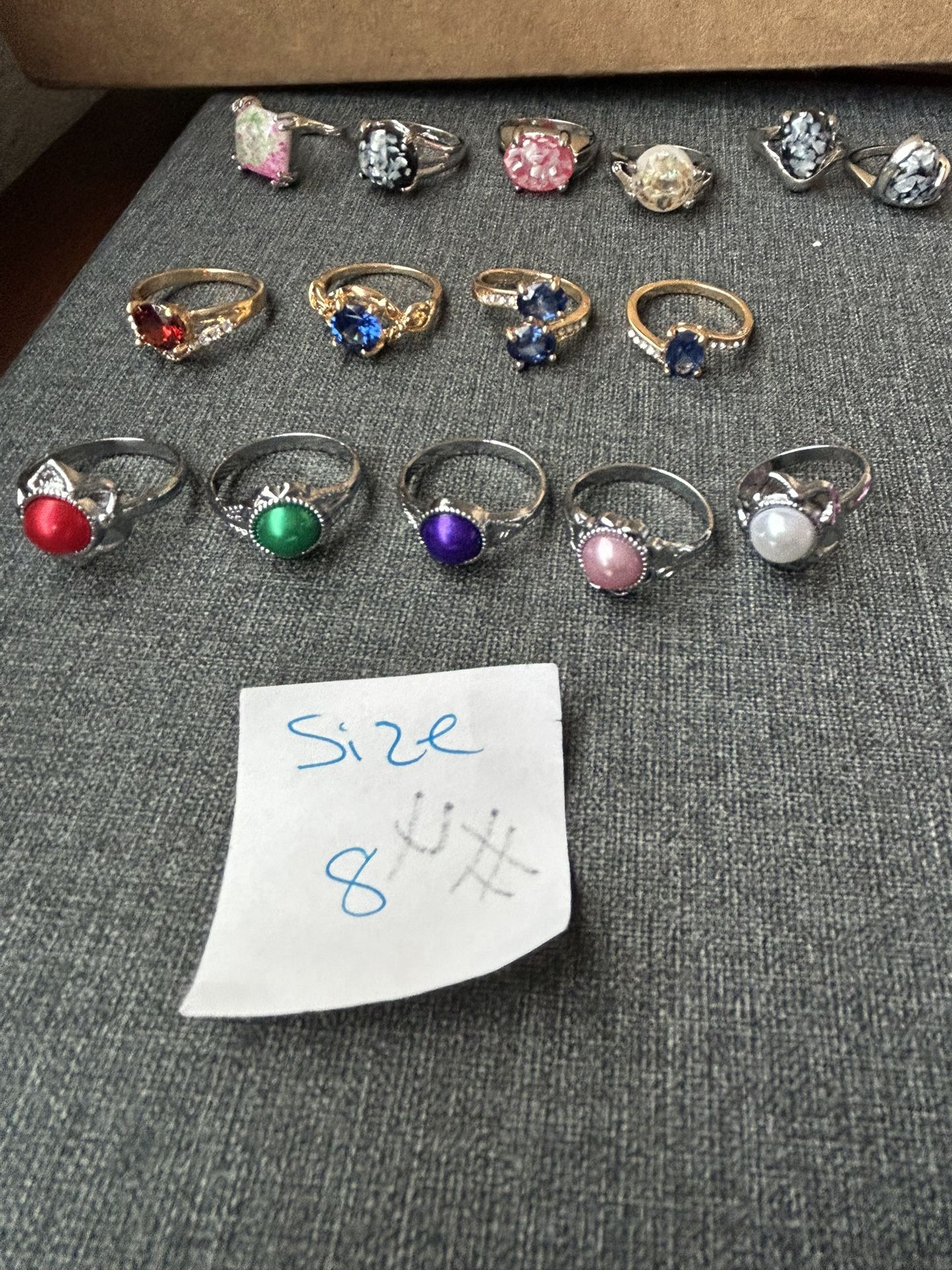 Lot Of 43 Rings Total