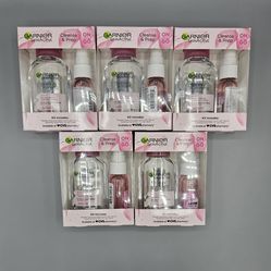 Garnier SkinActive Cleanse and Prep on the go kits