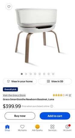 Graco smart bassinet