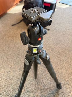 Manfrotto 055X prob aluminum tripod with head