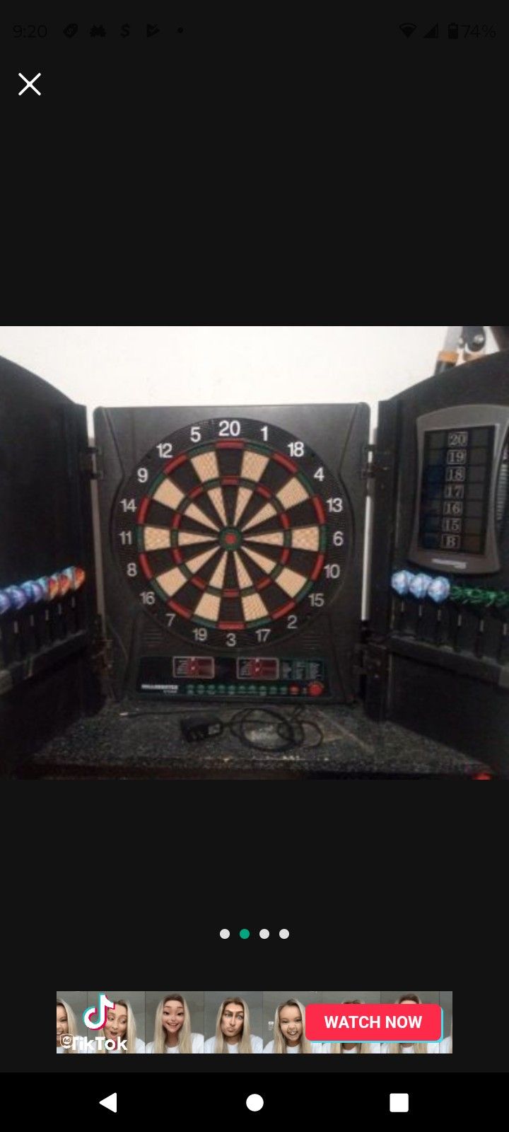 BULLSHIOTER DARTBOARD ELECTRIC 