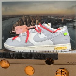 Nike Dunk Off White Lot 6 Size 9.5 Mens 