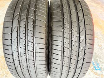 Two Tires 245/40/20 Pirelli P Zero Runflats like new with 85-90% Left awesome deal