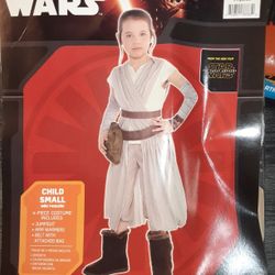 Halloween Costume Child Small Star Wars Rey Youth Girls Kids