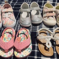 Bundle of Baby Girl Shoes