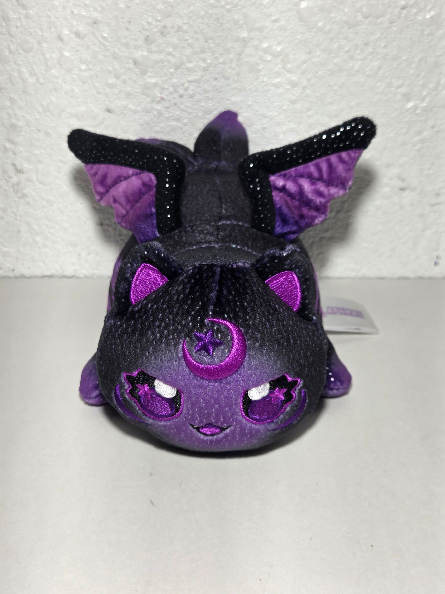 Aphmau MeeMeows 6" Plush Dark Cat Liter 8 Elemental Series Black Purple